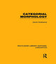 Book cover of: Categorial Morphology. By: Jack Hoeksema