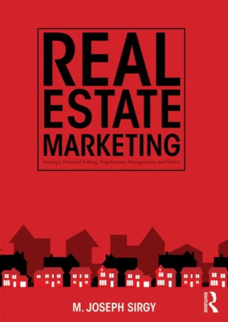 Book cover of: Real Estate Marketing. By: M. Joseph Sirgy