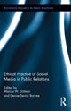 Book cover of: Ethical Practice of Social Media in Public Relations. By: Marcia W. Distaso