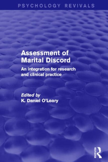 Book cover of: Assessment of Marital Discord (Psychology Revivals)