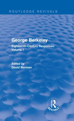 George Berkeley (Routledge Revivals)