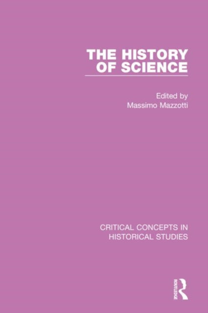 Book cover of: History of Science. By: Massimo Mazzotti