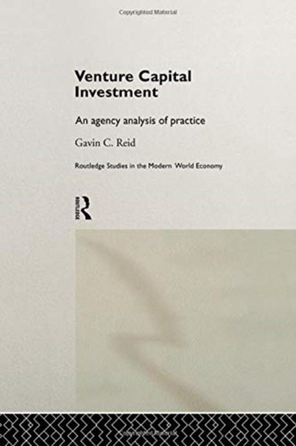 Book cover of: Venture Capital Investment. By: Gavin Reid
