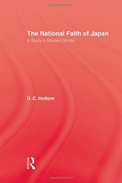 Book cover of: National Faith Of Japan. By: Holtom