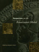 Book cover of: Perspectives on the Renaissance Medal. By: Stephen K. Scher