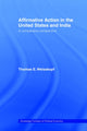 Book cover of: Affirmative Action in the United States and India. By: Thomas E. Weisskopf