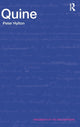 Book cover of: Quine. By: Peter Hylton