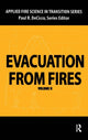 Book cover of: Evacuation from Fires. By: Paul R. DeCicco