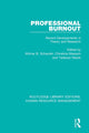 Book cover of: Professional Burnout. By: Wilmar B. Schaufeli