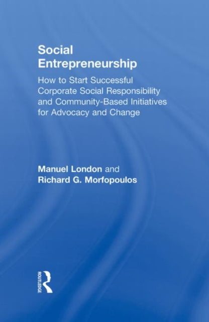 Book cover of: Social Entrepreneurship. By: Manuel London