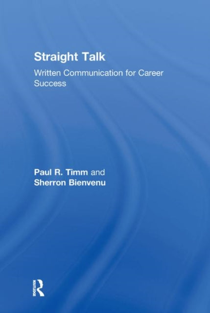 Book cover of: Straight Talk. By: Paul R. Timm