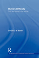 Book cover of: Hume's Difficulty. By: Donald L. M. Baxter