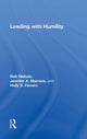 Book cover of: Leading with Humility. By: Rob Nielsen