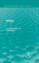 Book cover of: Elitism (Routledge Revivals). By: G. Lowell Field