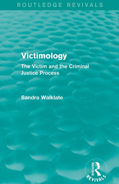 Ohvriteadus (Routledge Revivals)