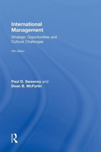 Book cover of: International Management. By: Dean B. McFarlin