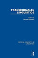 Book cover of: Transeurasian Linguistics. By: Martine Robbeets