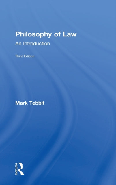 Book cover of: Philosophy of Law. By: Mark Tebbit