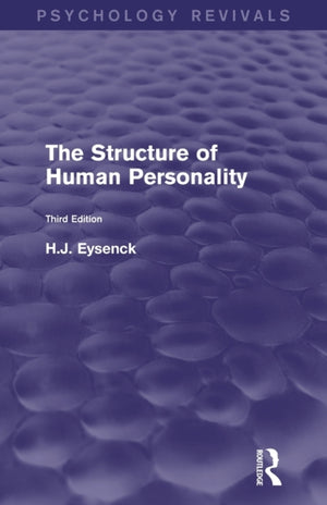 Structure of Human Personality (Psychology Revivals)