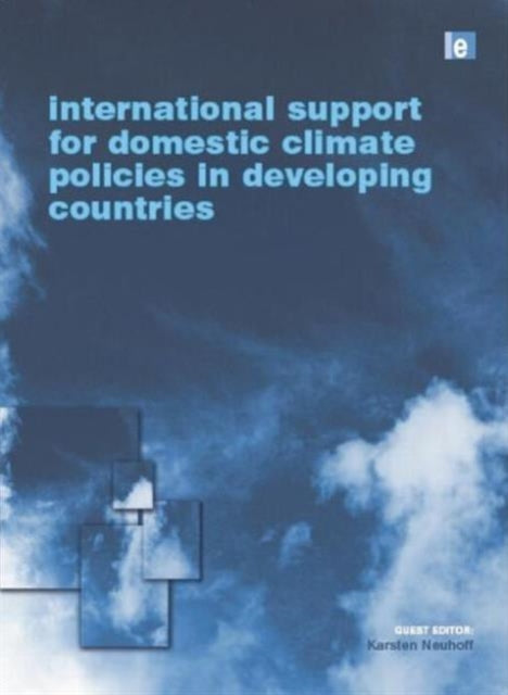 Book cover of: International Support for Domestic Climate Policies in Developing Countries. By: Karstan Neuhoff