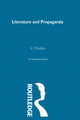 Book cover of: Literature and Propaganda