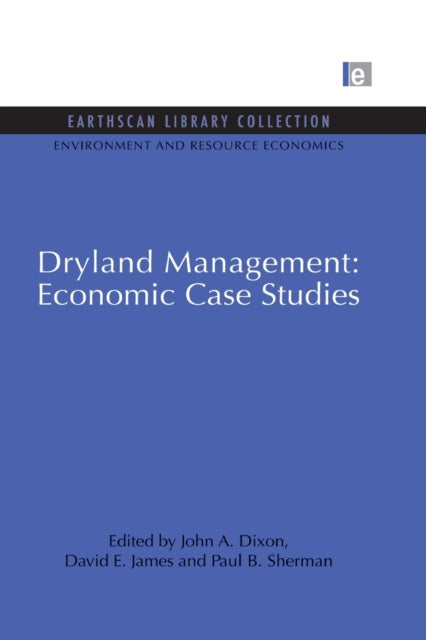 Book cover of: Dryland Management: Economic Case Studies. By: John A. Dixon