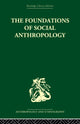 Book cover of: Foundations of Social Anthropology. By: S. F. Nadel