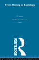Book cover of: From Hist To Sociology V1