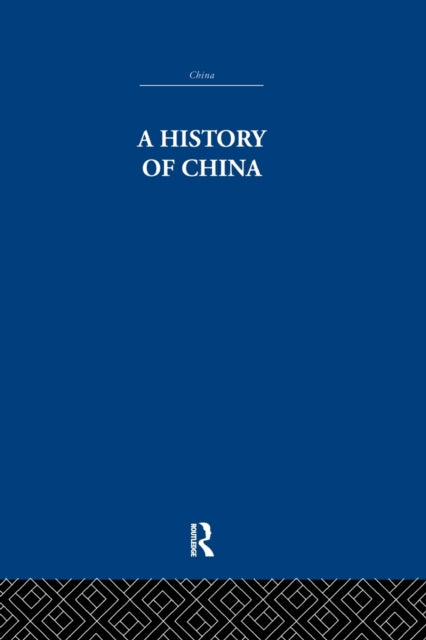 Book cover of: History of China. By: Wolfram Eberhard