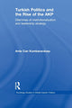 Book cover of: Turkish Politics and the Rise of the AKP. By: Arda Can Kumbaracibasi