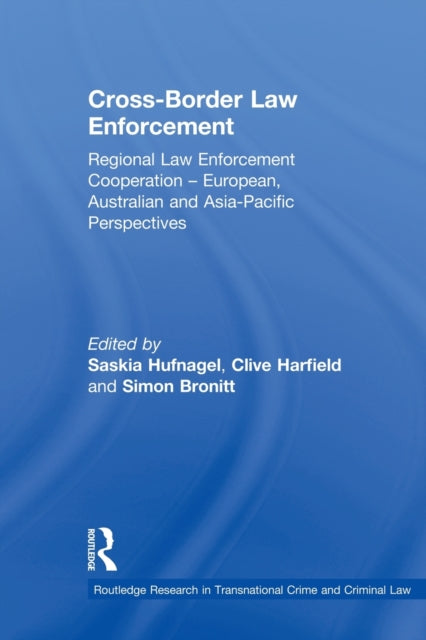 Book cover of: Cross-Border Law Enforcement. By: Saskia Hufnagel