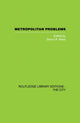 Book cover of: Metropolitan Problems. By: S. Miles
