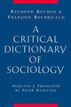 Critical Dictionary of Sociology