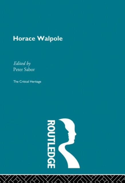 Book cover of: Horace Walpole. By: Peter Sabor