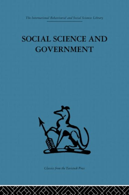 Book cover of: Social Science and Government. By: A. B. Cherns