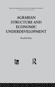 Book cover of: Agrarian Structure and Economic Underdevelopment. By: K. Basu