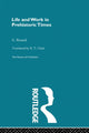 Book cover of: Life and Work in Prehistoric Times. By: G. Renard
