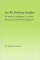Book cover of: Are We Thinking Straight?. By: Daniel K. Cortese