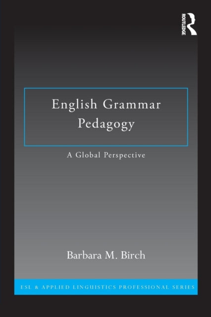Book cover of: English Grammar Pedagogy