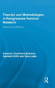 Book cover of: Theories and Methodologies in Postgraduate Feminist Research. By: Rosemarie Buikema