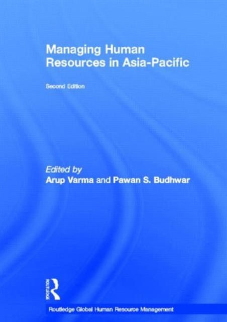 Book cover of: Managing Human Resources in Asia-Pacific. By: Arup Varma