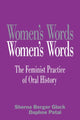 Book cover of: Women's Words. By: Sherna Berger Gluck