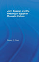 Book cover of: John Cassian and the Reading of Egyptian Monastic Culture. By: Steven D Driver