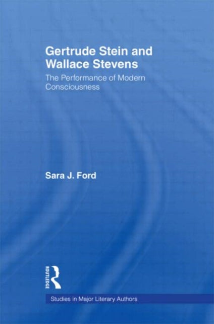Book cover of: Gertrude Stein and Wallace Stevens