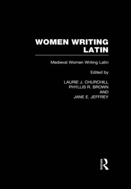 Book cover of: Women Writing Latin. By: L. Churchill