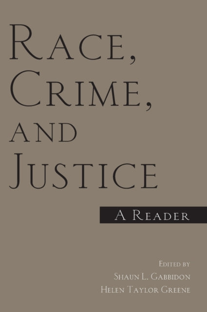 Book cover of: Race, Crime, and Justice