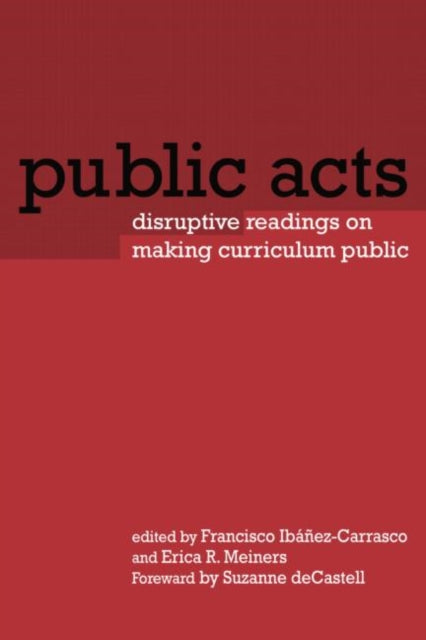 Book cover of: Public Acts. By: Francisco Ibanez-Carrasco
