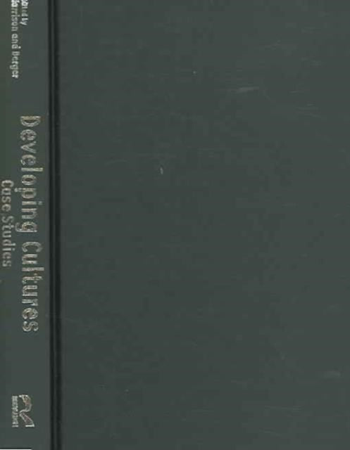 Book cover of: Developing Cultures