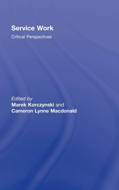 Book cover of: Service Work. By: C. Macdonald