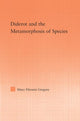 Book cover of: Diderot and the Metamorphosis of Species. By: Mary Efrosini Gregory